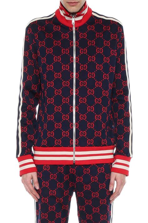 gucci jogging suits cheap|gucci gg jacquard tracksuit.